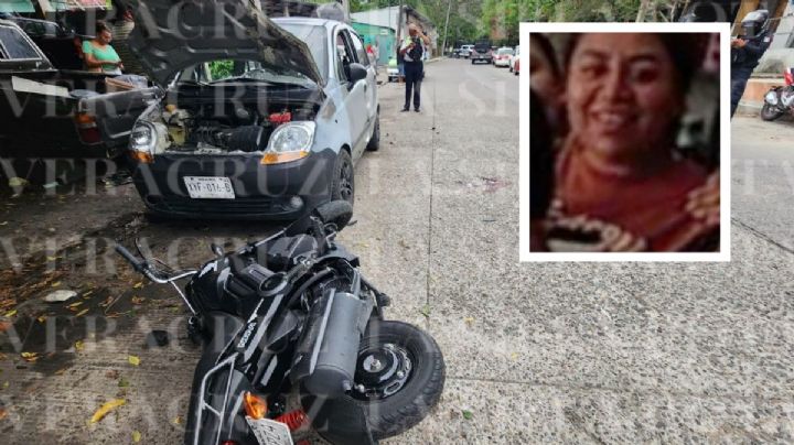 Sara, de Papantla, iba a su trabajo y murió tras accidente de moto