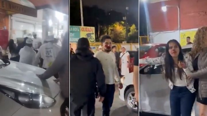 VIDEO | Meseros del Borrego Viudo golpean a pareja; a mujer le rompen la nariz