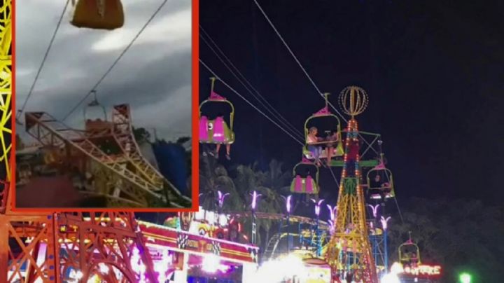 Sigue funcionando el peligroso Teleférico, ahora en Feria de Purísima