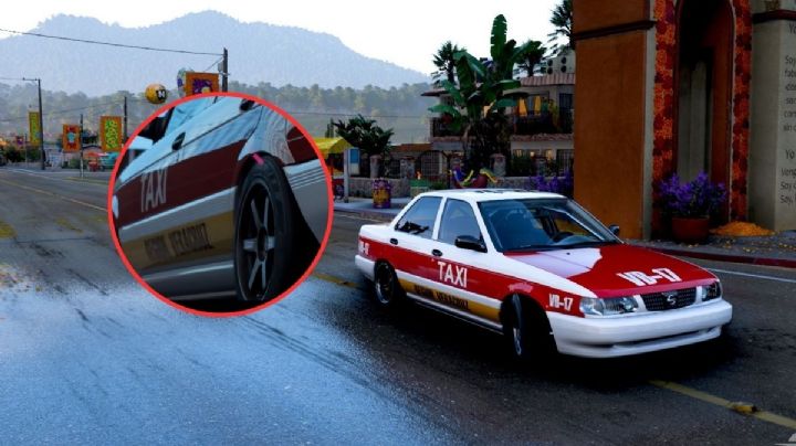 ¿Qué hace un taxi de Veracruz en el Forza Horizon 5?