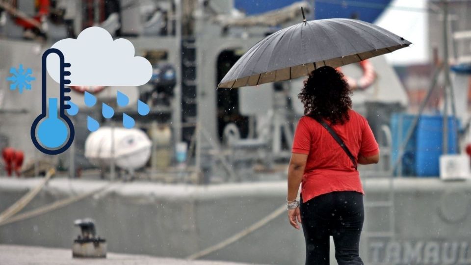 Efectos del frente frío 6 en el puerto de Veracruz y Boca del Río