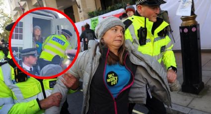 VIDEO: Así arrestaron a Greta Thunberg por protestar en Londres