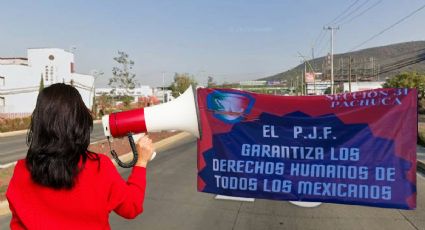 Trabajadores del Poder Judicial cierran el Colosio en Pachuca por eliminación de fideicomisos