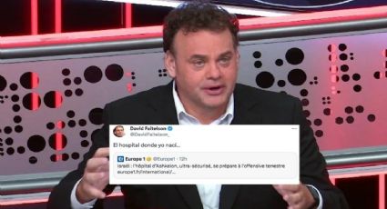 Este es el hospital donde nació David Faitelson y que está en medio de los ataques terroristas