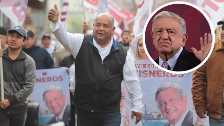 Denuncian nuevamente con AMLO propaganda masiva de Eric Cisneros. Esto dijo el presidente