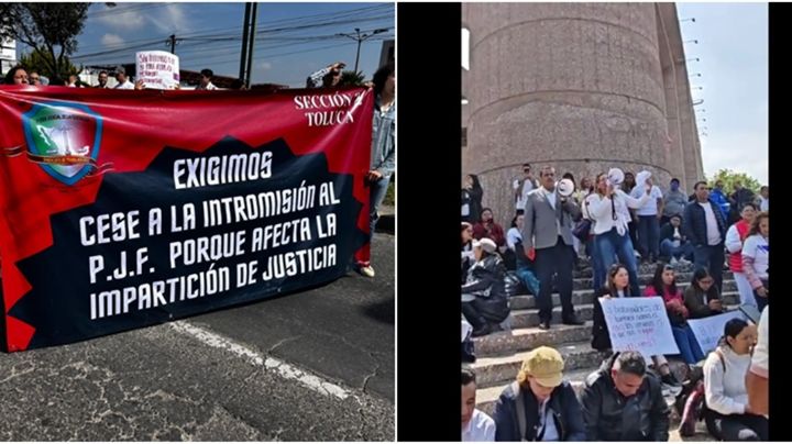 VIDEOS | "Tengo 20 años trabajando en el Poder Judicial, no nos están regalando nada"