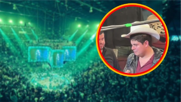 Alfredo Olivas canta en presunto estado inconveniente en el palenque de Pachuca | VIDEO