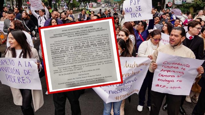 Poder Judicial: paro de labores con permiso del patrón