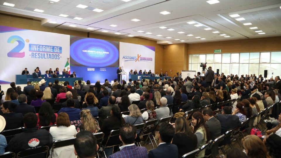 Las y los diputados del PAN rindieron cuentas en su segundo informe legislativo en el Congreso de Guanajuato.