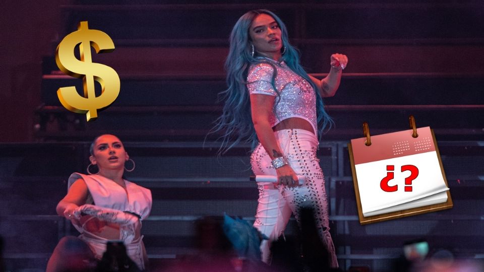 Karol G se presentará el 8 de febrero del 2024 en el Estadio Azteca con su tour 'Mañana será bonito'.