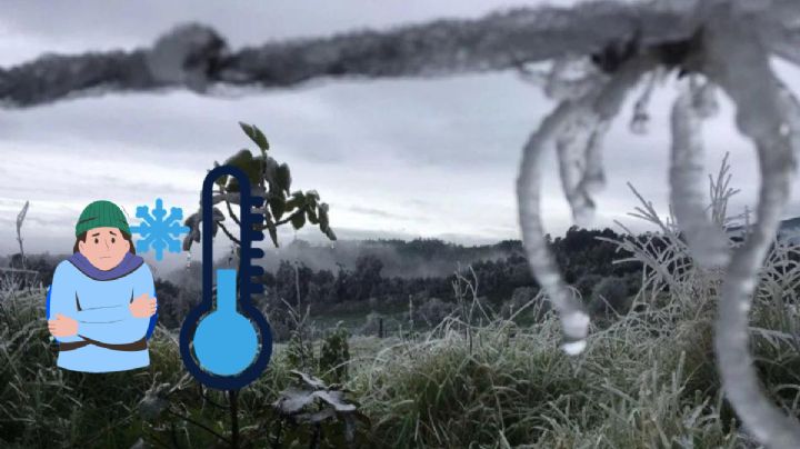 En este municipio de Veracruz se registró helada en Frente Frío 6