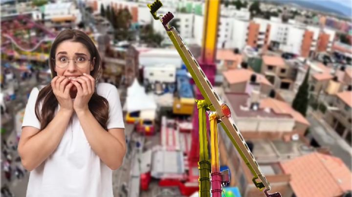 Este es el juego más extremo de la Feria de Pachuca, ¿ya te subiste? | VIDEO
