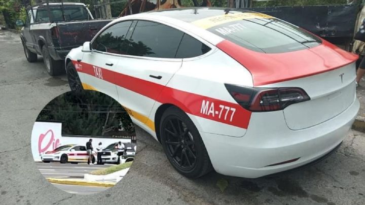 ¿Qué pasó con el "Taxi Tesla" que fue visto en Veracruz este miércoles?
