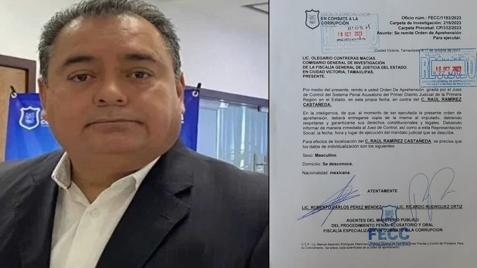 Se trata de Raúl Ramírez Castañeda, quien fue denunciado de ejercicio abusivo de funciones por la Unidad de Inteligencia Financiera y Económica de Tamaulipas