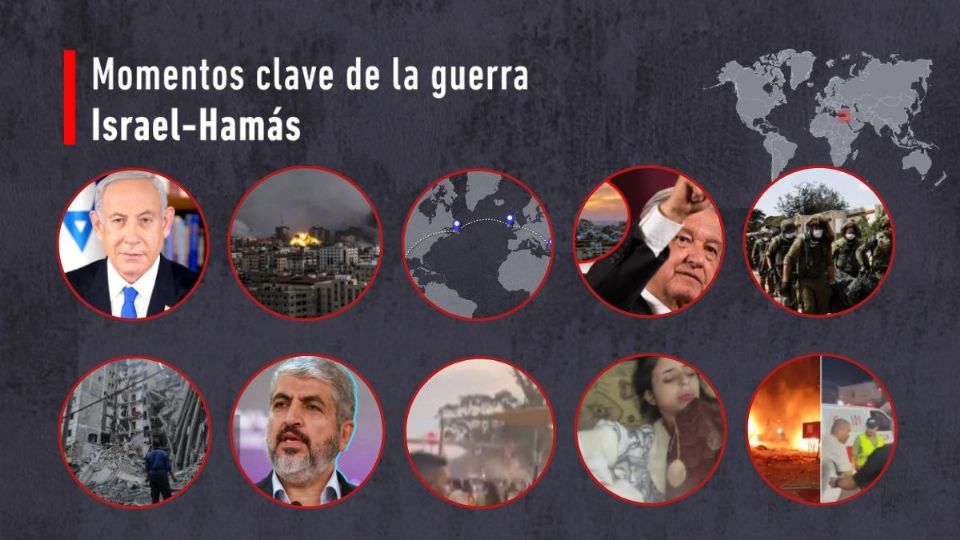 El grupo islamista atacó por tierra, mar y aire, lanzando miles de misiles contra Israel