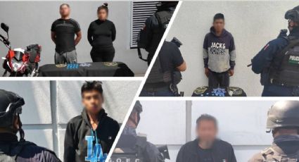 Detiene policía a 5 narcomenudistas, uno de apenas 18 años de edad