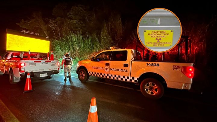 Alerta por robo de cápsula radiactiva en Tabasco; la recuperan en Chiapas
