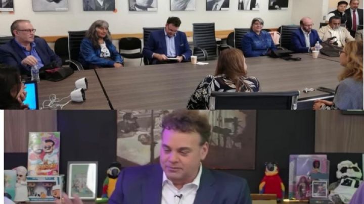 ¡Oficial! Con esta imagen Faitelson anuncia que ya es de Televisa y que Joserra es cosa del pasado