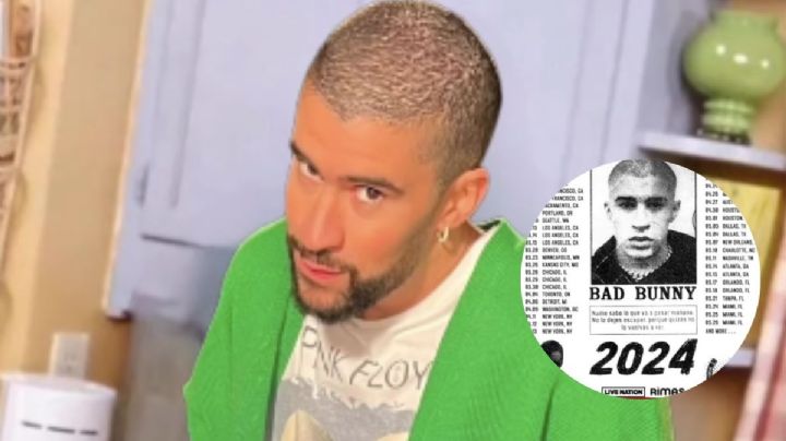Bad Bunny anuncia gira mundial para el 2024, ¿viene a México otra vez?