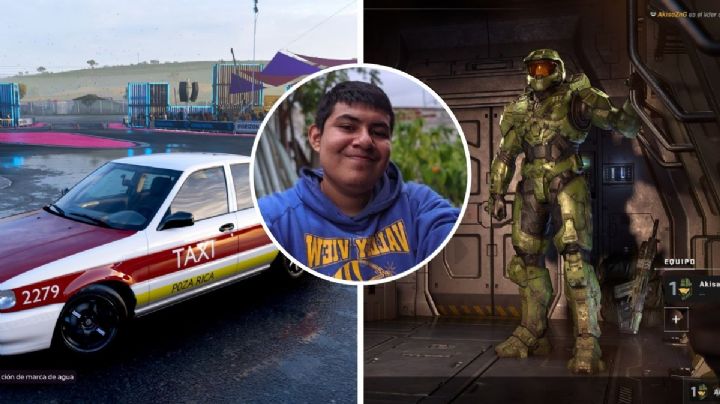 Akisa, el gamer que viralizó el taxi de Veracruz en el Forza Horizon 5