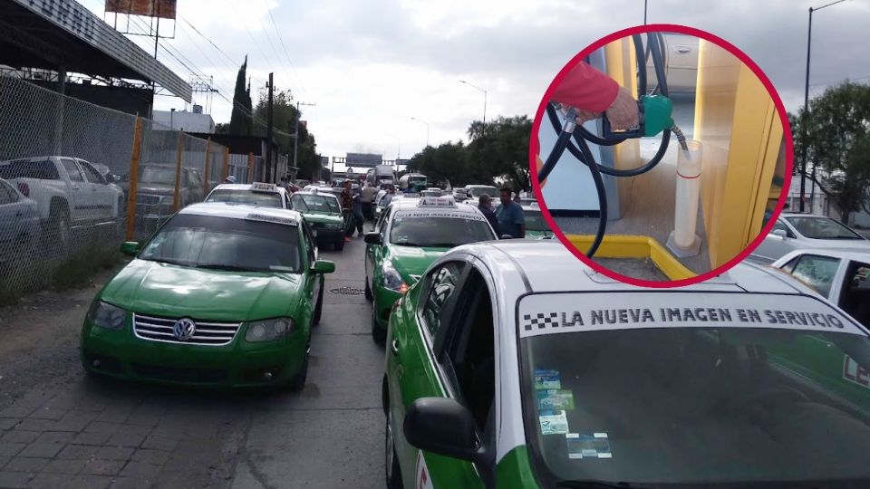 Los taxistas saben cuáles son las gasolineras donde les conviene surtir combustible.