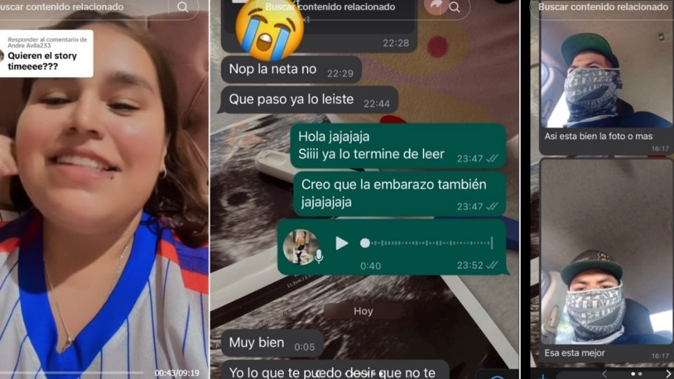 Esta es la historia de Andrea, Carlos y Adrián, del robo de un celular y el descubrimiento de una infidelidad que se viralizó en redes sociales