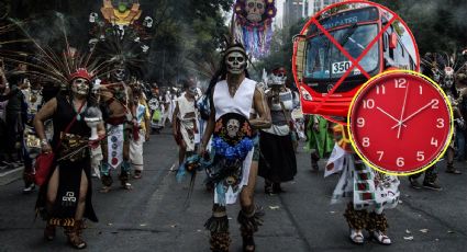 Día de Muertos 2023: las estaciones del Metro y Metrobús que cerrarán por desfiles