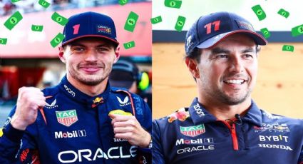 Checo Pérez y Max Verstappen: Checo no le llega ni a los talones a Verstappen; estas son sus fortunas