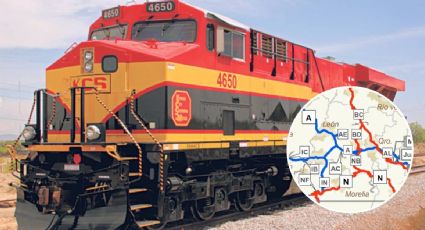 ¿Cuáles son las vías del ferrocarril de Guanajuato que se usarán para el tren de pasajeros?