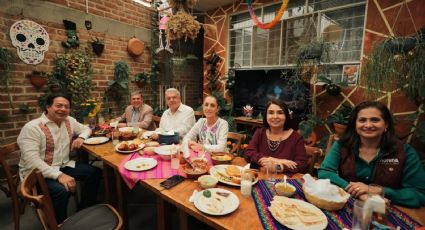 La cena con Sheinbaum; en esa mesa está la candidatura