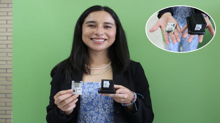 ¡Orgullo de Aguascalientes! Valentina Chávez creo una tarjeta inteligente que mide la calidad de aire en hogares