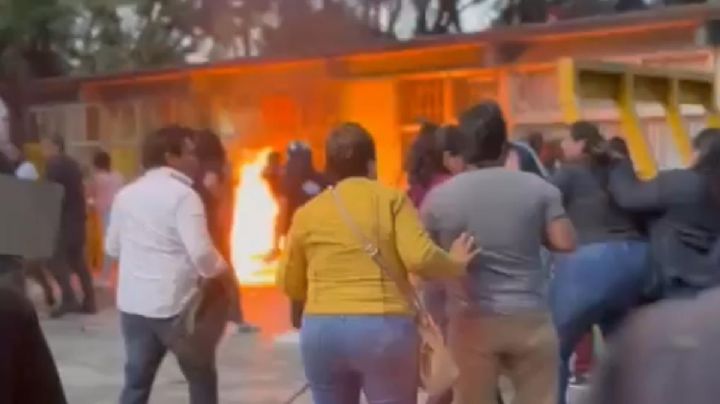 UNAM: Encapuchados vandalizan instalaciones del CCH Azcapotzalco