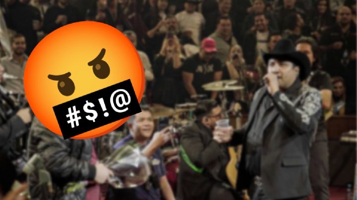 Agreden a Julión Álvarez en palenque de la Feria de Pachuca: “Váyase ALV”, dijo