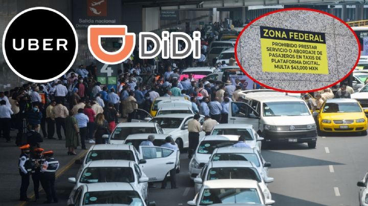 ¿UBER y DIDI regresan al AICM? Esto sabemos