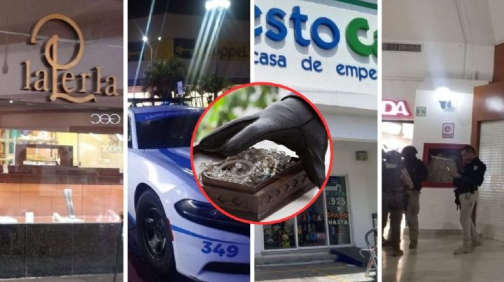 Esto se sabe de la banda de ladrones que roba joyerías y empeños en Veracruz