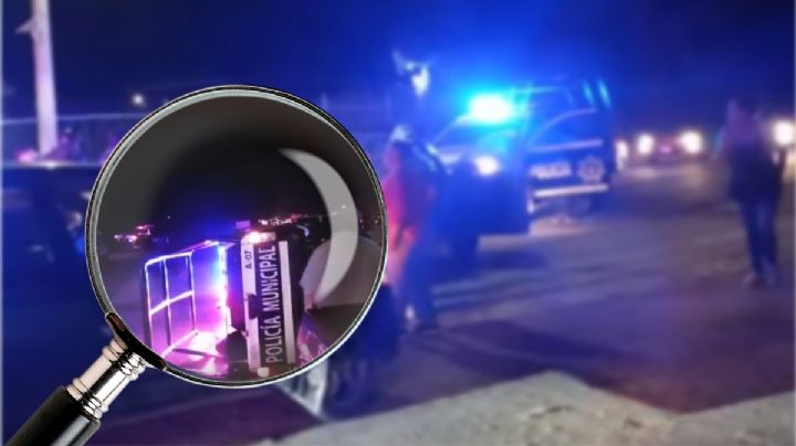 Zafarrancho en Actopan por detención de barbacoyero: patrulla volteada y oficiales retenidos | VIDEO