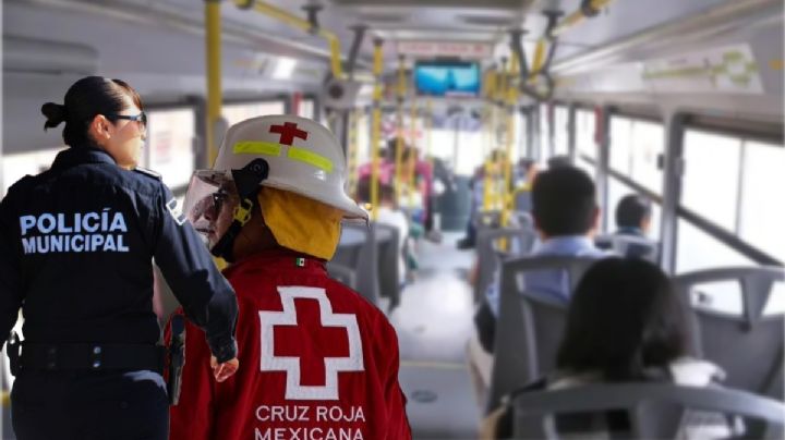 Tres delincuentes apuñalan a chofer de Tuzobús en una estación