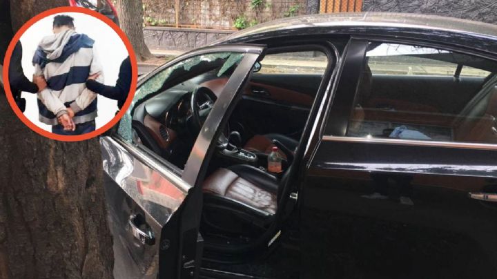 Roban computadoras de autos en Feria de Pachuca; hay dos detenidos