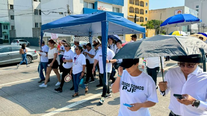Concluirá paro, pero indignación continúa: empleados del PJF en Veracruz