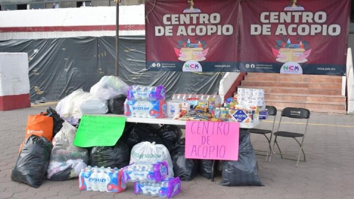 Habilitan en Neza centros de acopio para damnificados de Guerrero