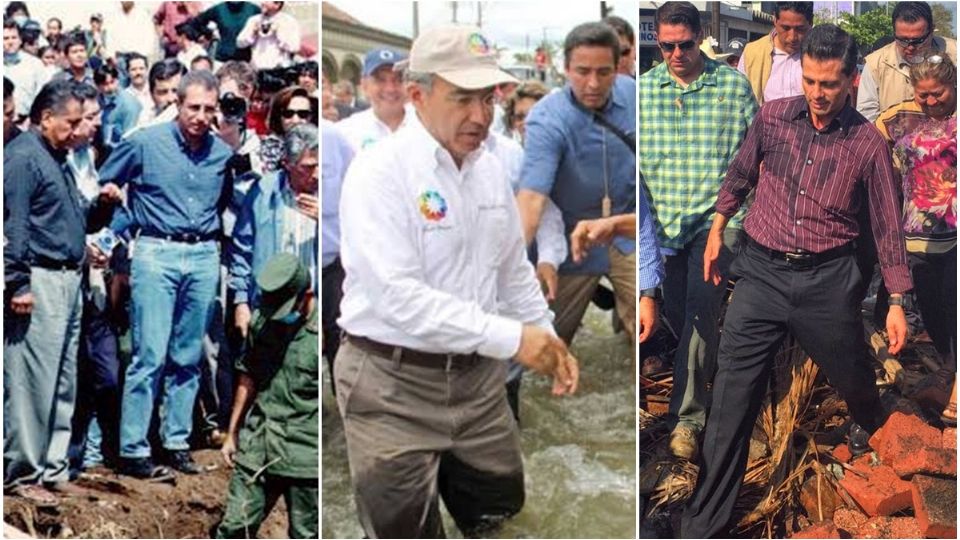 Ernesto Zedillo, Felipe Calderón y Enrique Peña Nieto, expresidentes de México.