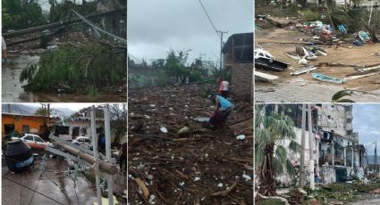 Huracán Otis | FOTOS: Así se ven calles de Acapulco que no son turísticas, “todo está más feo de lo que se ve”