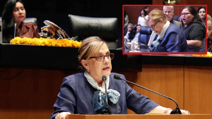 Senadora Malú Micher renuncia a Morena... y regresa