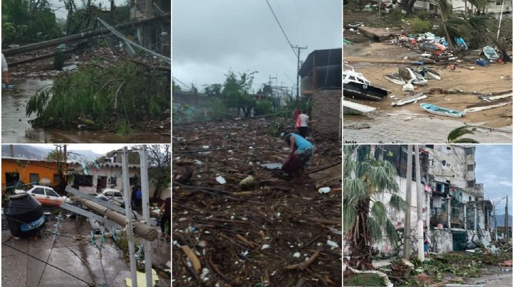 Huracán Otis | FOTOS: Así se ven calles de Acapulco que no son turísticas, “todo está más feo de lo que se ve”
