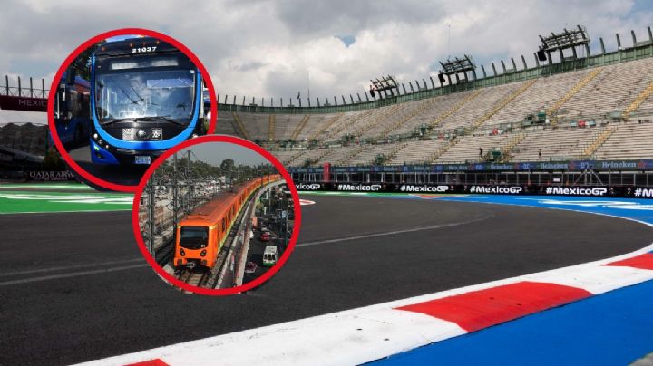 Así puedes llegar en transporte público al Autódromo para VER a Checo Pérez