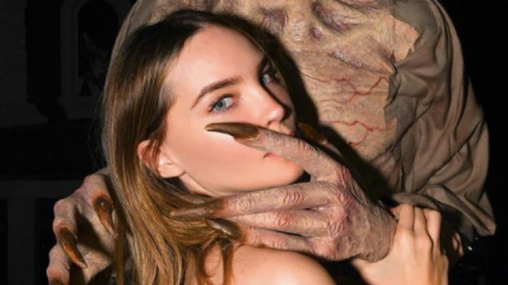 Belinda no olvida y recuerda a Christian Nodal con estas fotos de terror