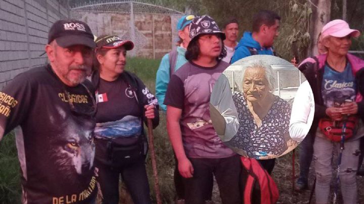 Montañistas encuentran viva a mujer de 93 años que estaba desaparecida en Veracruz