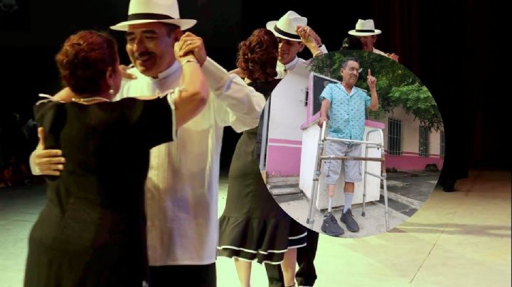 Cosme recibió una prótesis y ahora sueña con bailar danzón en Papantla