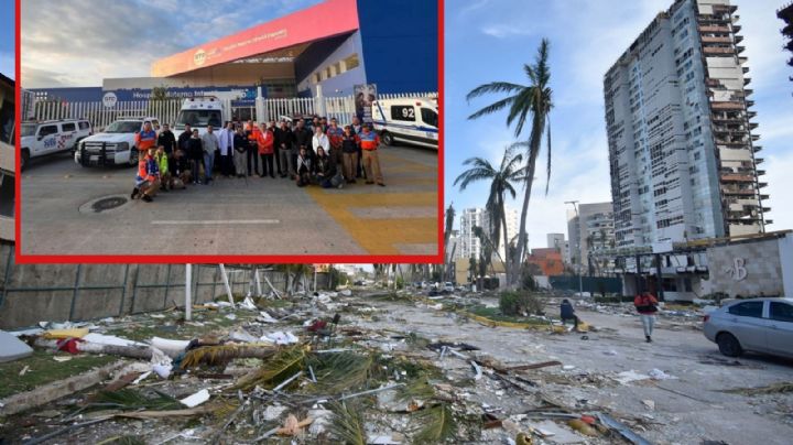 Envía Secretaría de Salud de Guanajato brigadas de emergencia a Acapulco