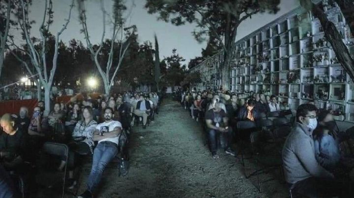 Hoy Cine entre muertos llega al Panteón San Nicolás